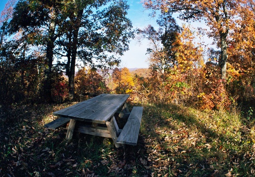 Table beneath Big Limestone